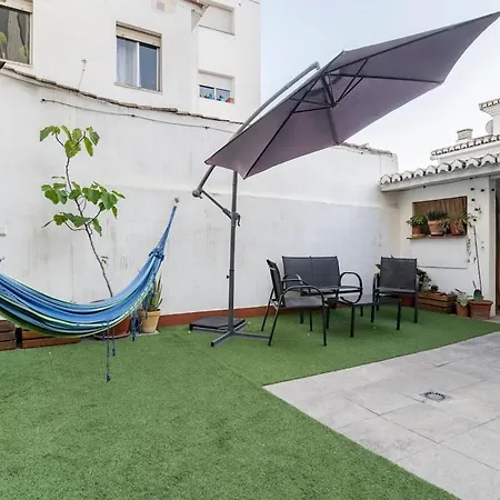 With A Large Patio Appartement *