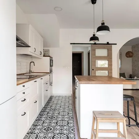With A Large Patio Appartement