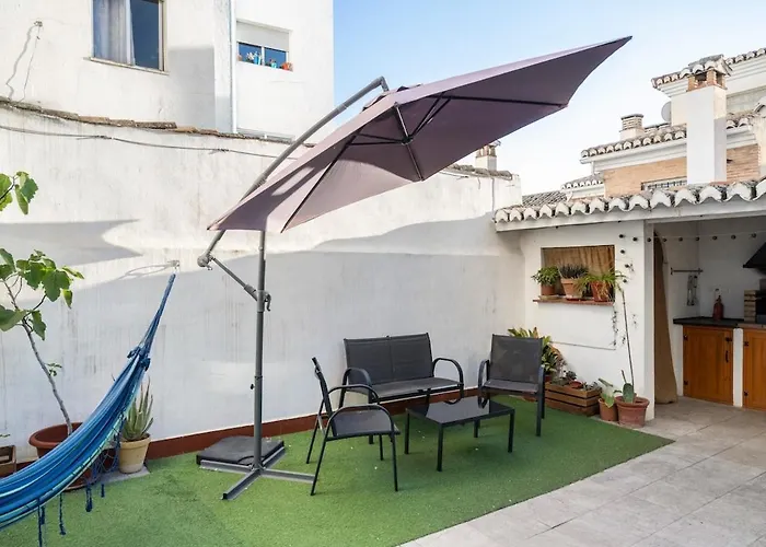 With A Large Patio Appartement *