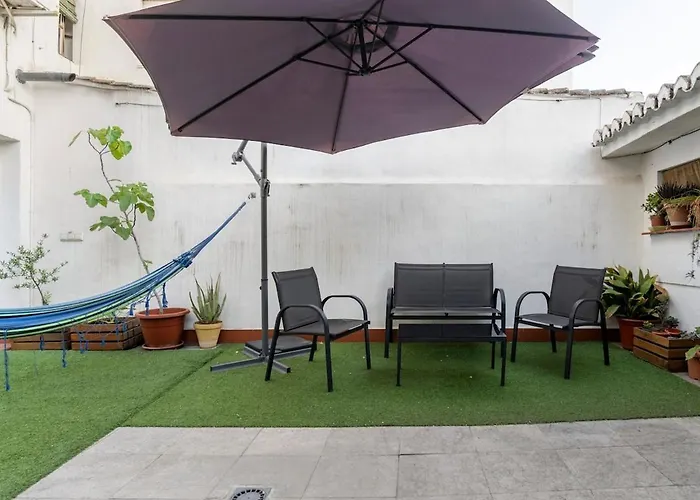 With A Large Patio